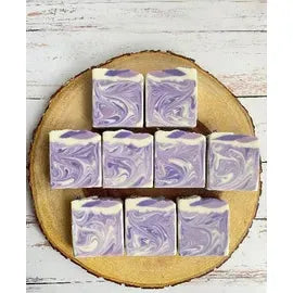Calming Lavender Swirl Soap - Rachel's Boutique